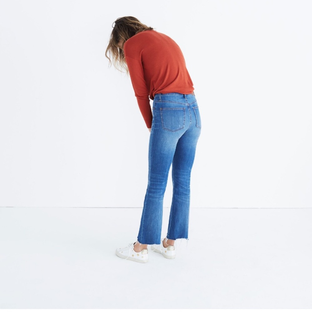 MOVING SALE | New Women’s Madewell Modern Tie-Front Sweater in Rust, Size XL - Picture 7 of 8